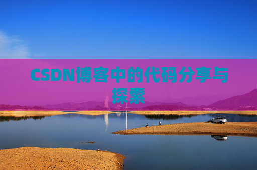 CSDN博客中的代码分享与探索
